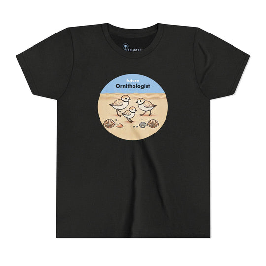 Future Ornithologist Plover - Youth Short Sleeve - Brightsee