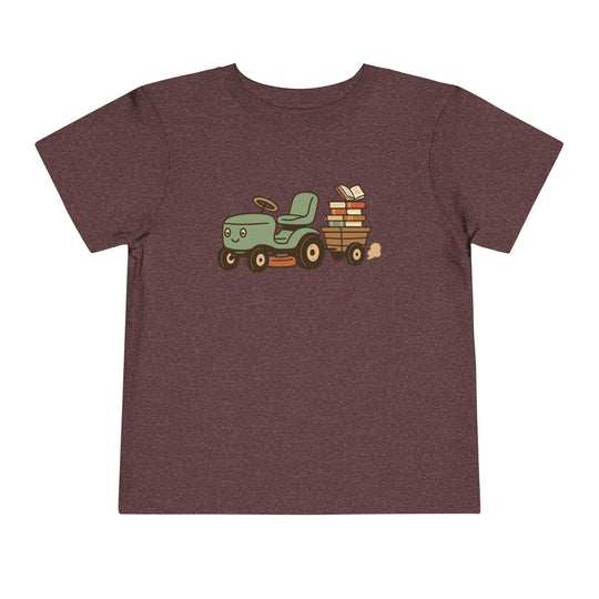 Lawn Mower Book Delivery - Toddler Short Sleeve - Brightsee