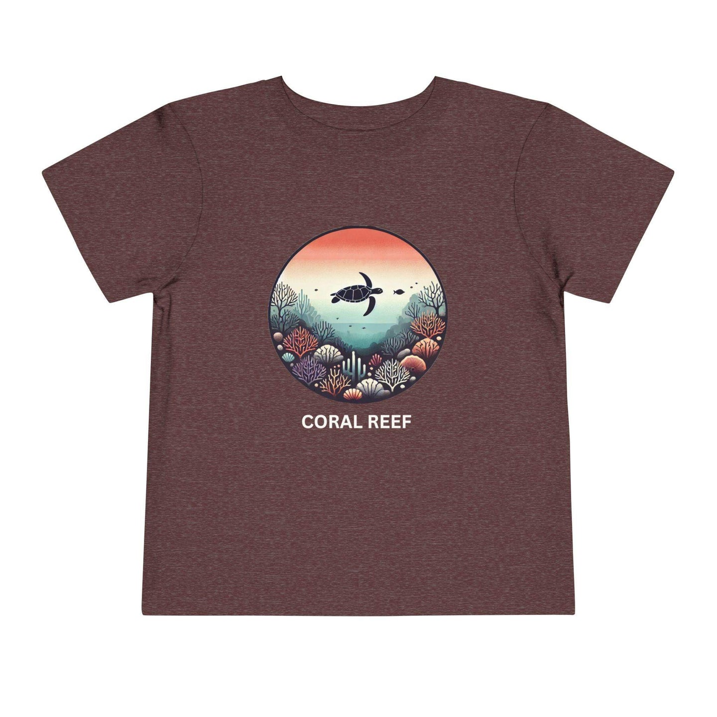 Coral Reef - Toddler Short Sleeve Tee - Brightsee