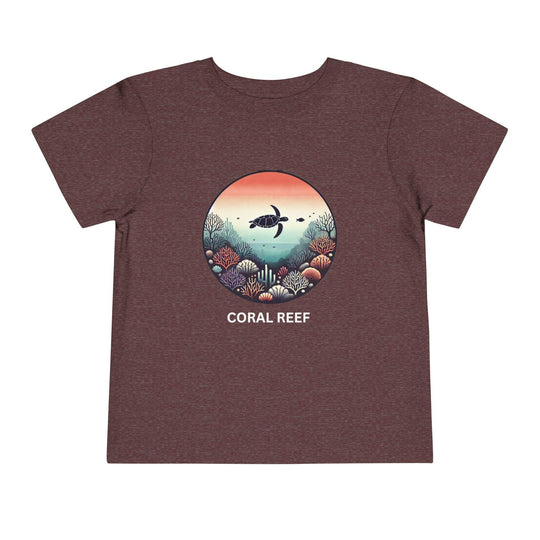 Coral Reef - Toddler Short Sleeve Tee - Brightsee