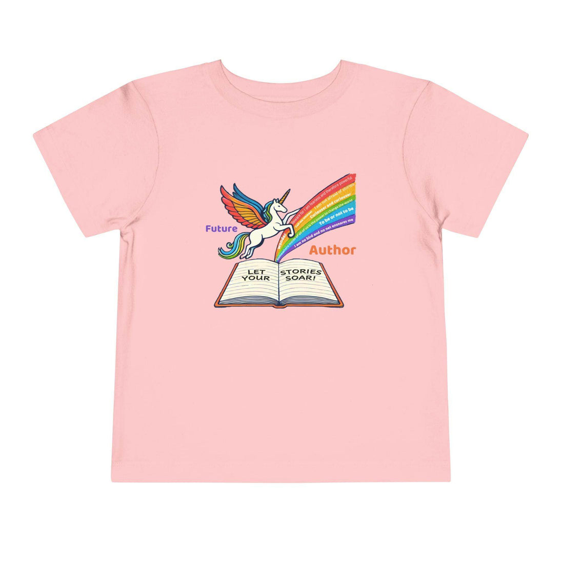 Future Author Alicorn - Toddler Short Sleeve - Brightsee