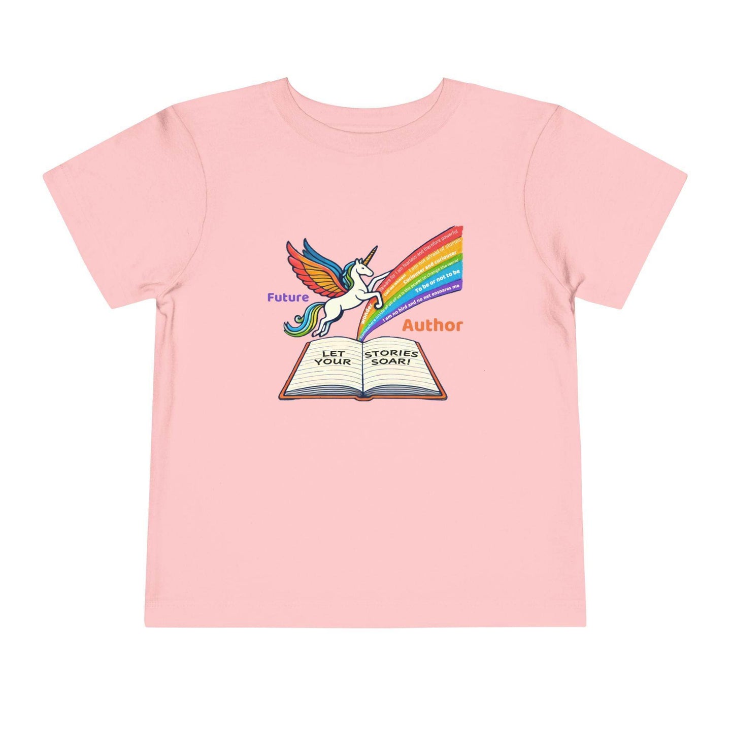Future Author Alicorn - Toddler Short Sleeve - Brightsee
