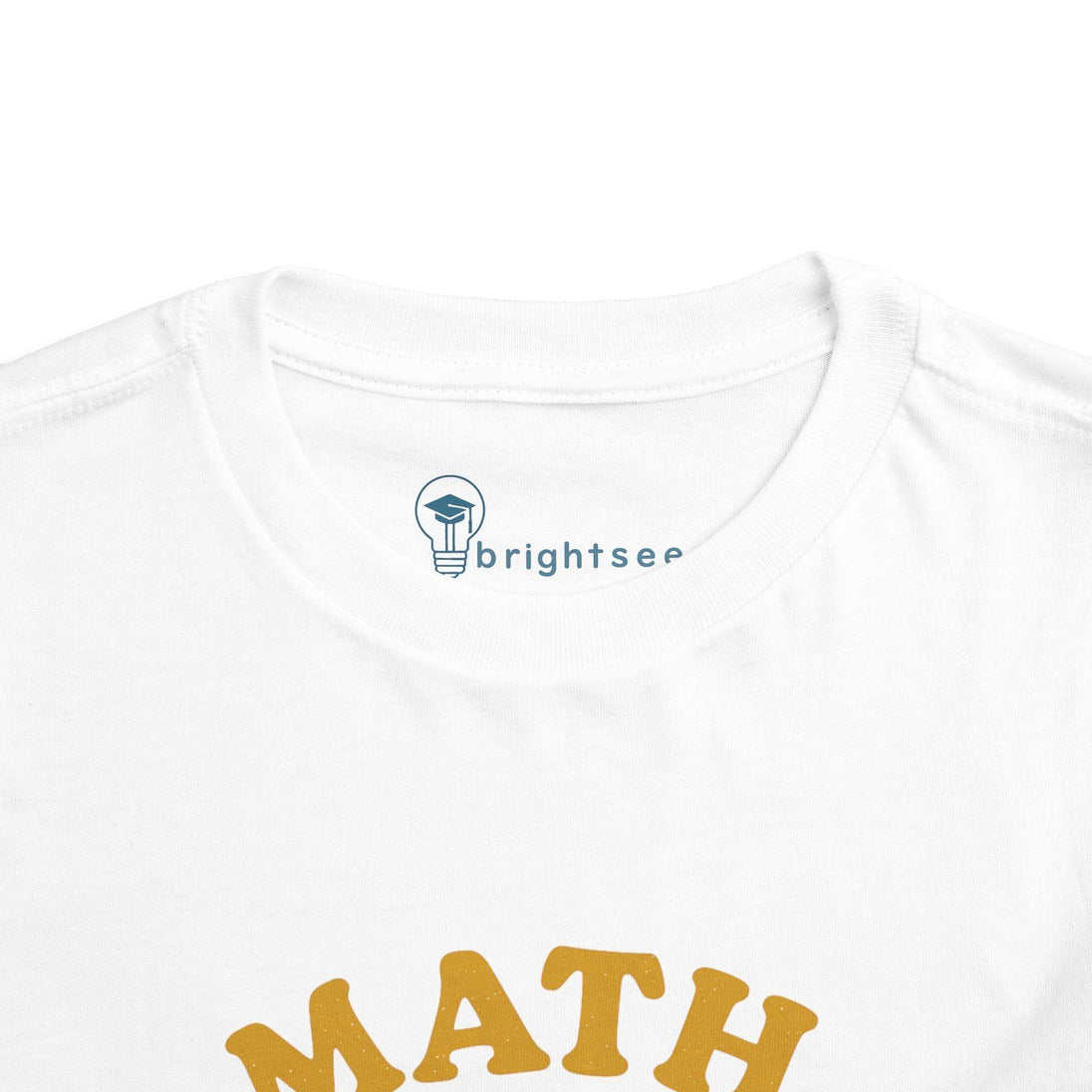 Math is Fun Cute Calculator - Toddler Short Sleeve - Brightsee