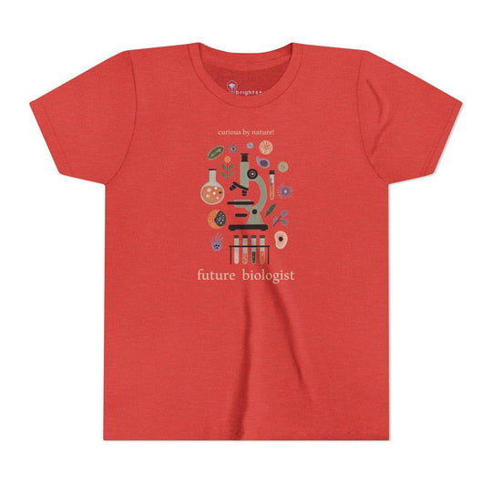 Future Biologist Microbes - Youth Short Sleeve - Brightsee