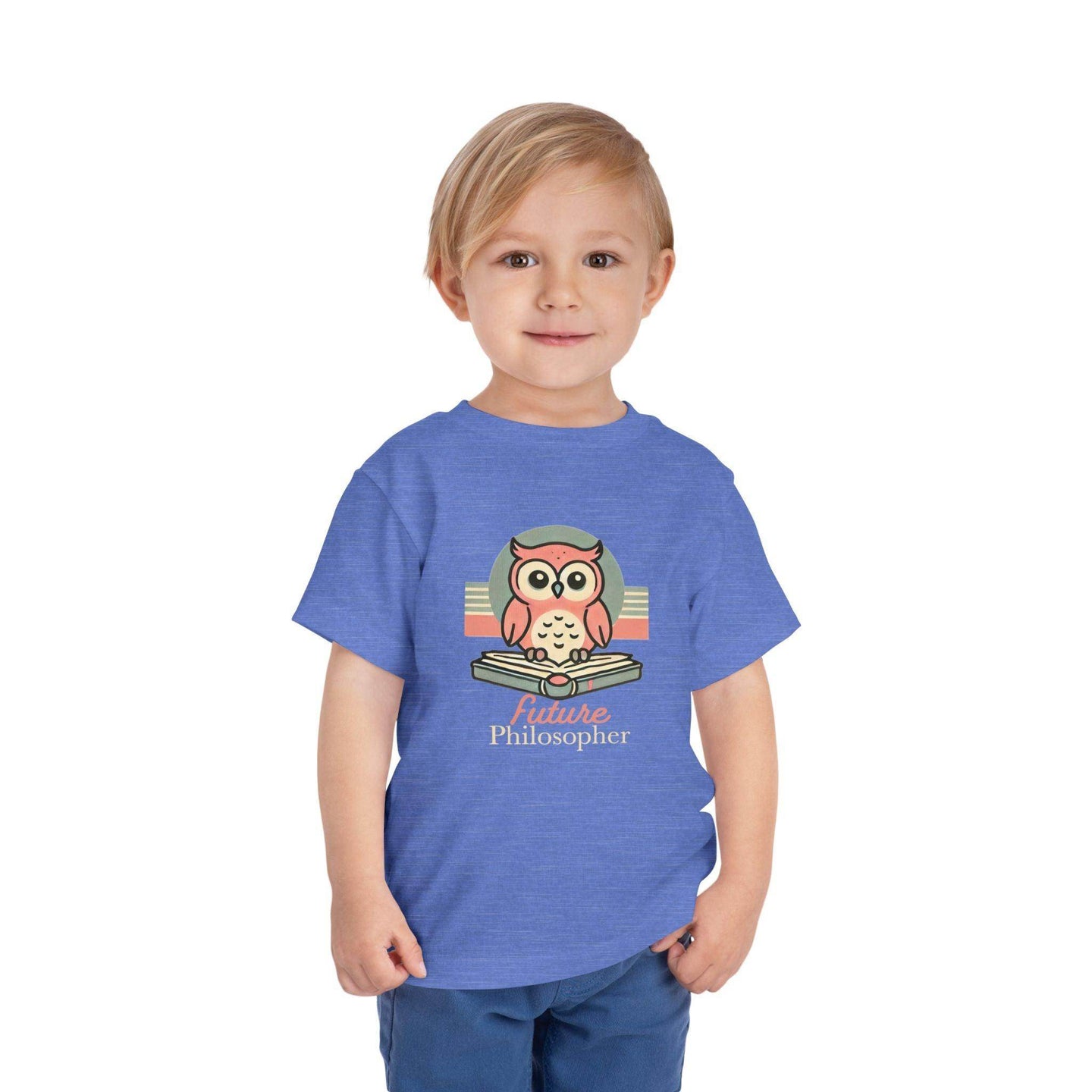 Future Philosopher Owl - Toddler Short Sleeve - Brightsee