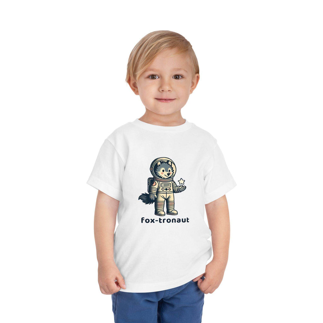 Fox-tronaut - Toddler Short Sleeve - Brightsee