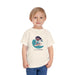 Surfing Scientist Girl - Toddler Short Sleeve - Brightsee