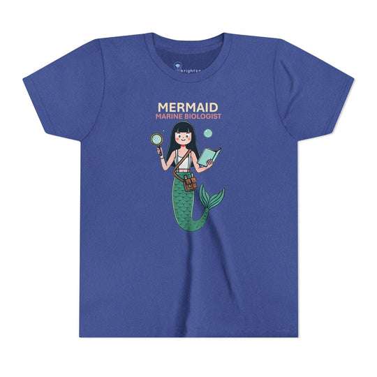 Mermaid Marine Biologist - Youth Short Sleeve - Brightsee