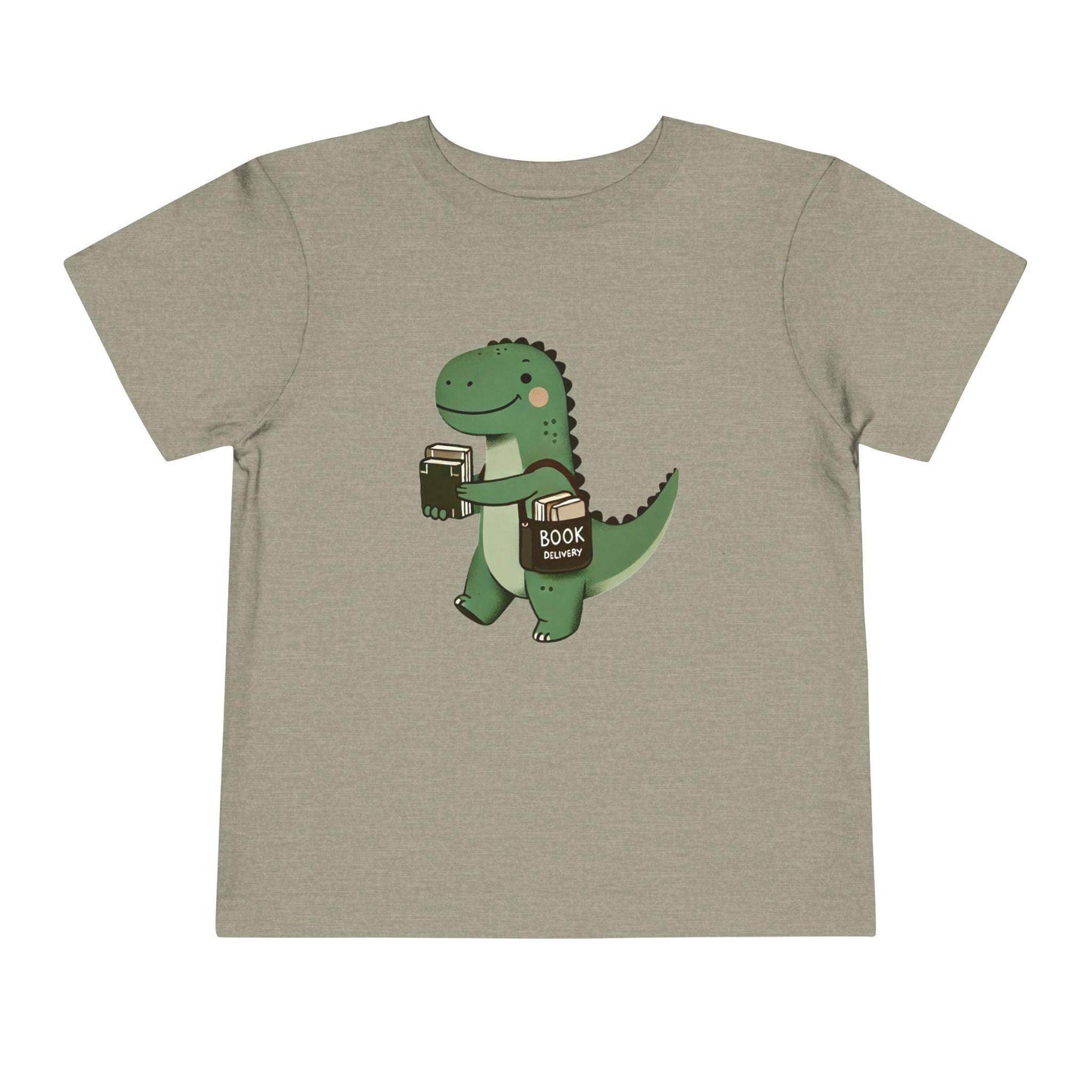Dino Book Delivery - Toddler Short Sleeve - Brightsee