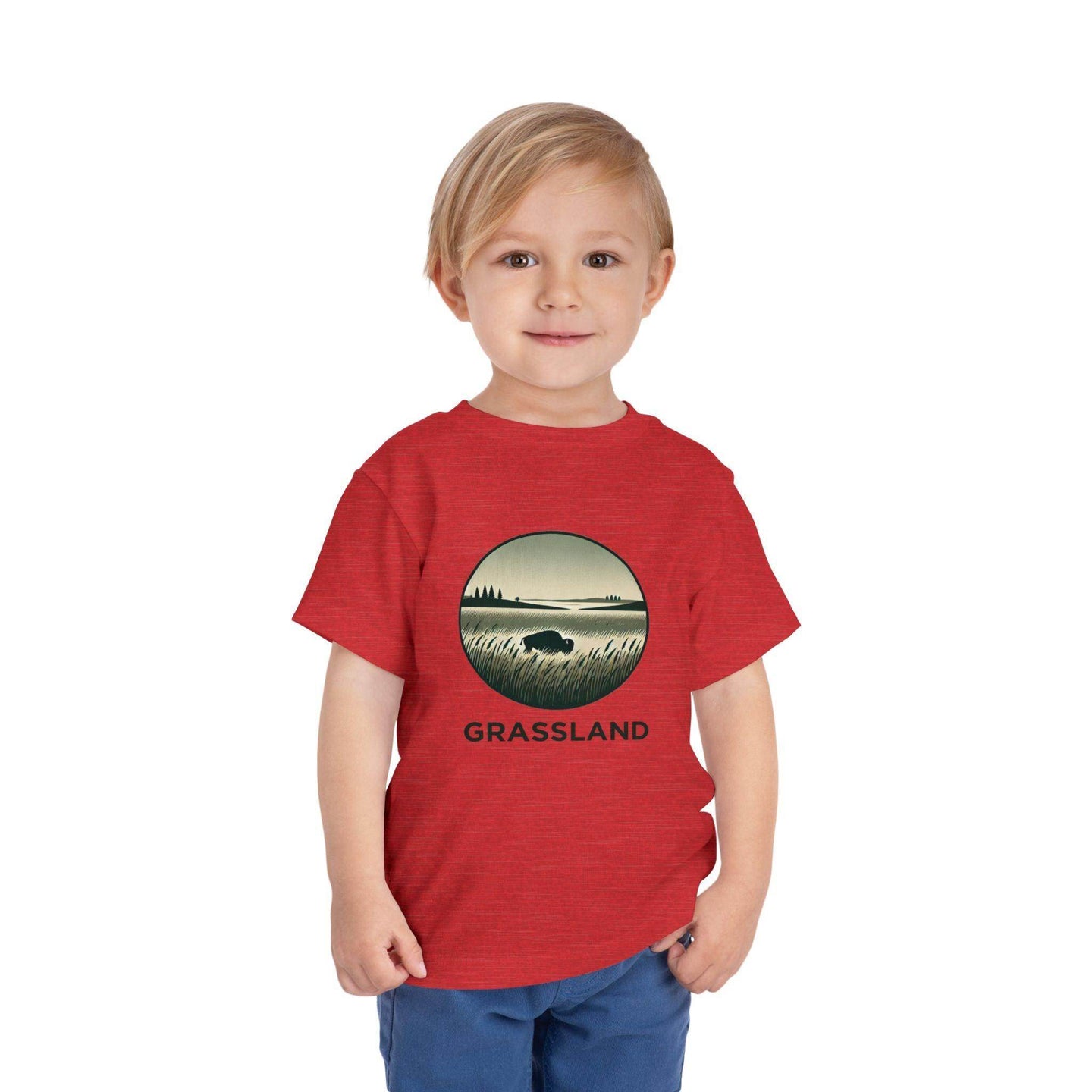 Grassland Biome - Toddler Short Sleeve - Brightsee