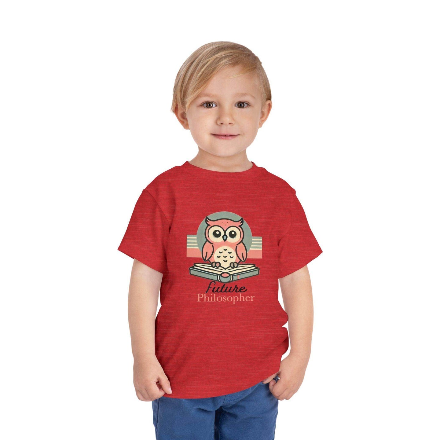 Future Philosopher Owl - Toddler Short Sleeve - Brightsee