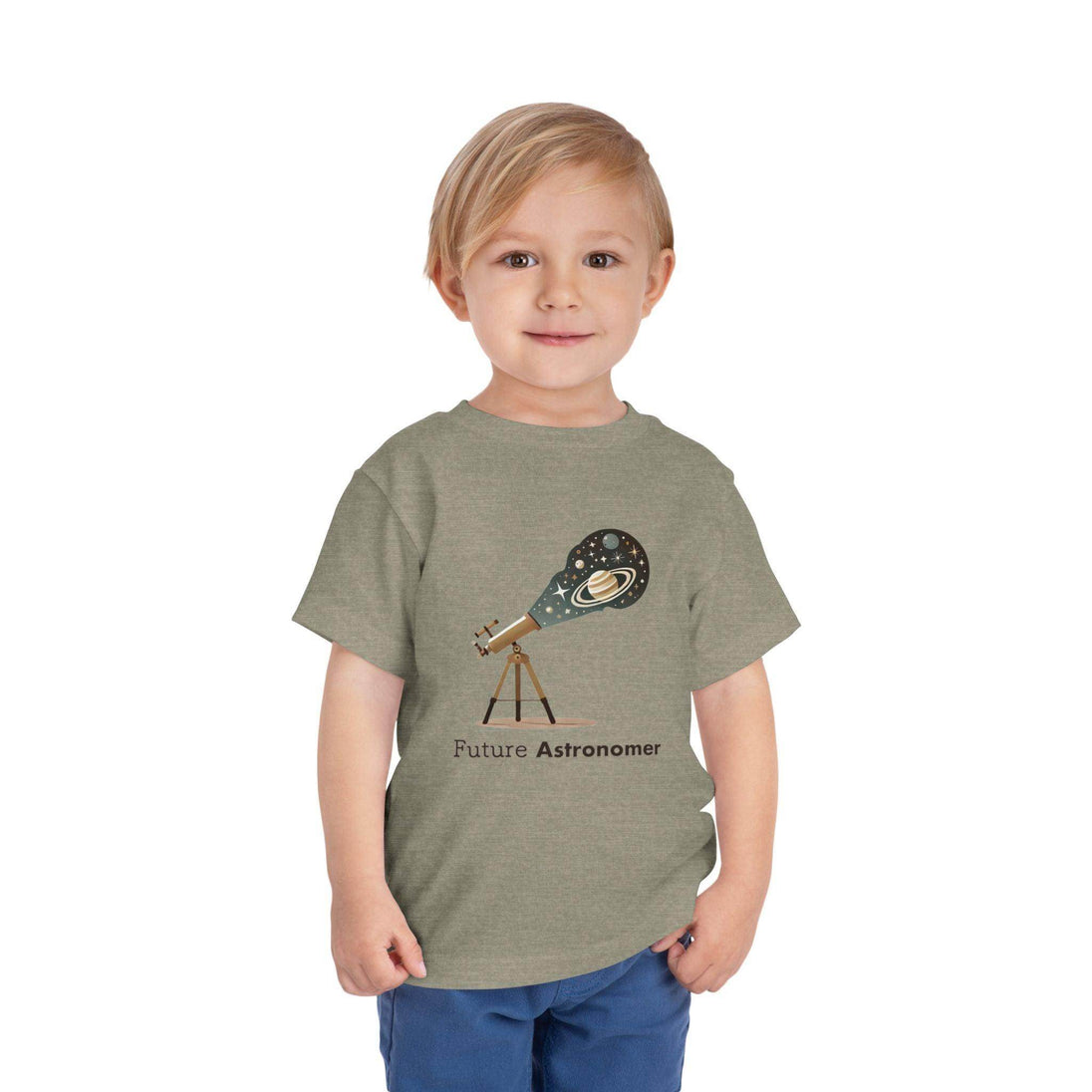 Future Astronomer Stargazer - Toddler Short Sleeve - Brightsee