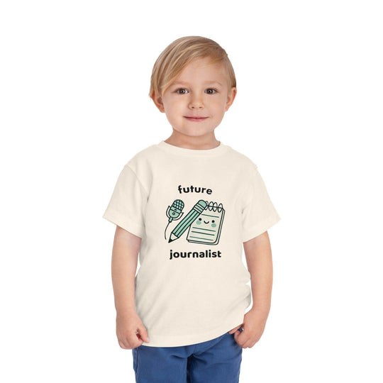 Future Journalist Cute - Toddler Short Sleeve - Brightsee