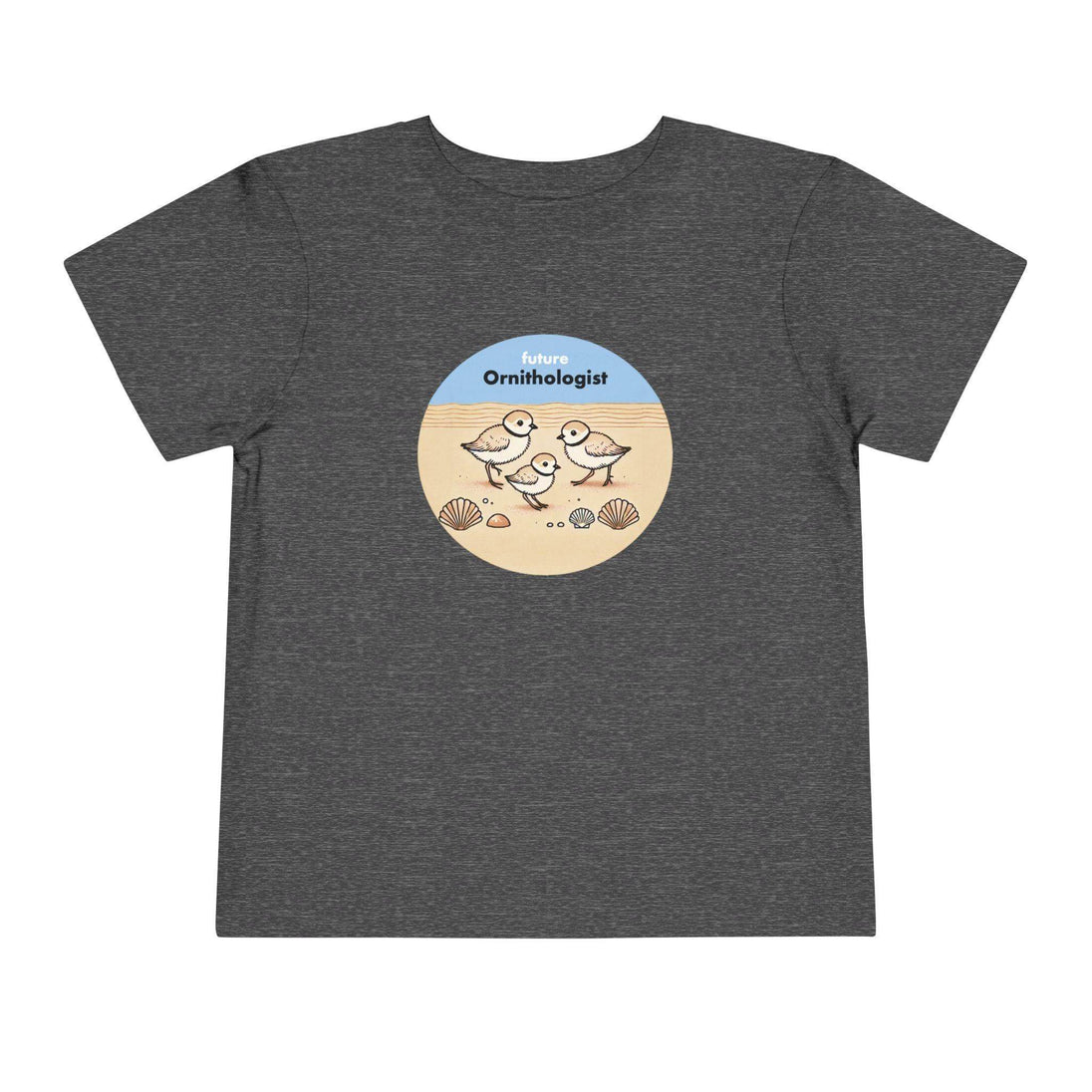 Future Ornithologist Plover - Toddler Short Sleeve - Brightsee