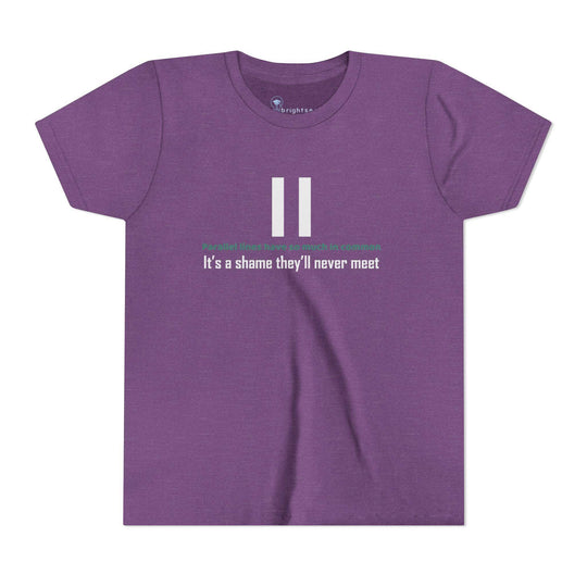 Parallel Lines - Youth Short Sleeve - Brightsee
