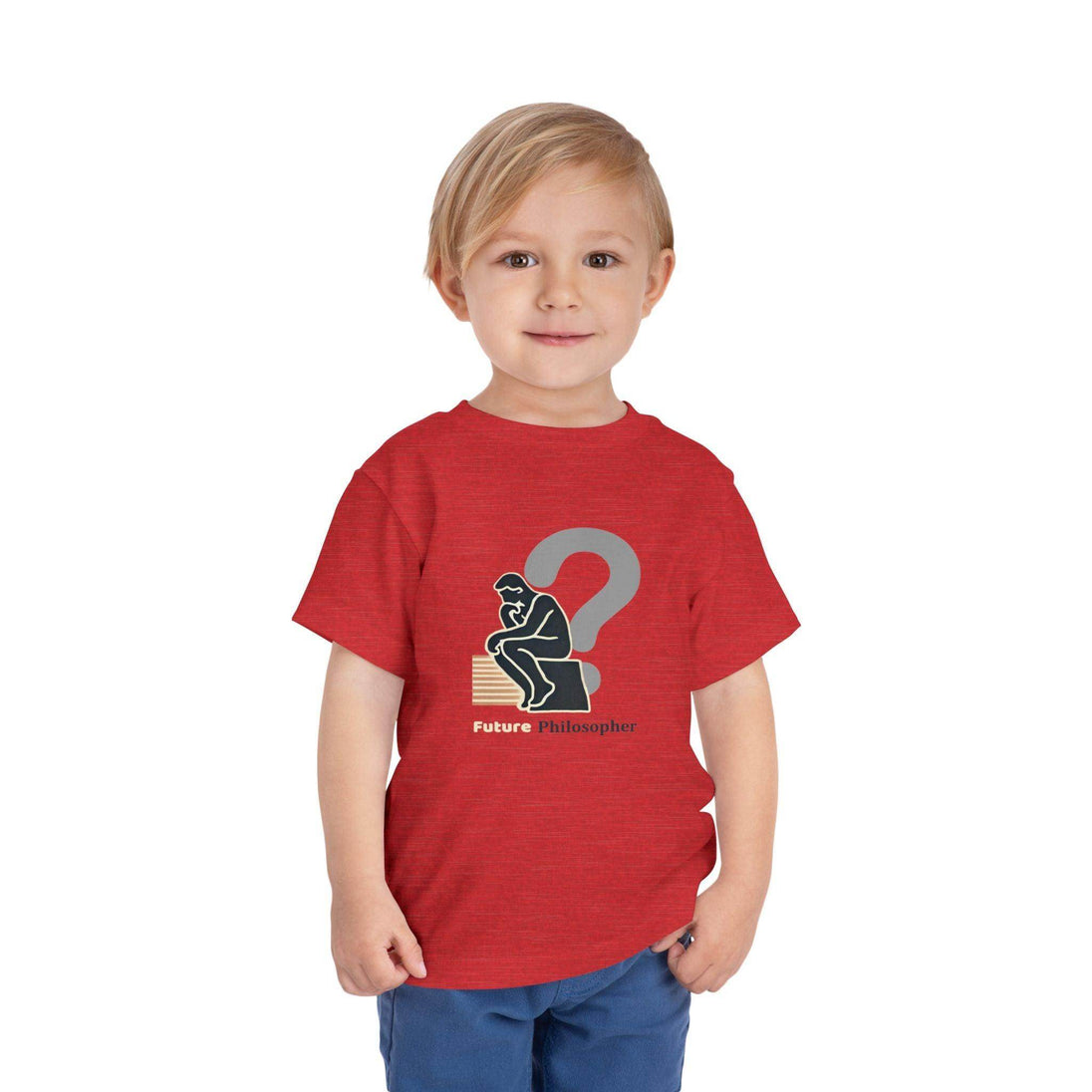 Future Philosopher Thinker - Toddler Short Sleeve - Brightsee