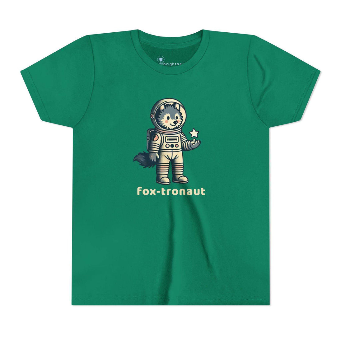 Fox-tronaut - Youth Short Sleeve - Brightsee