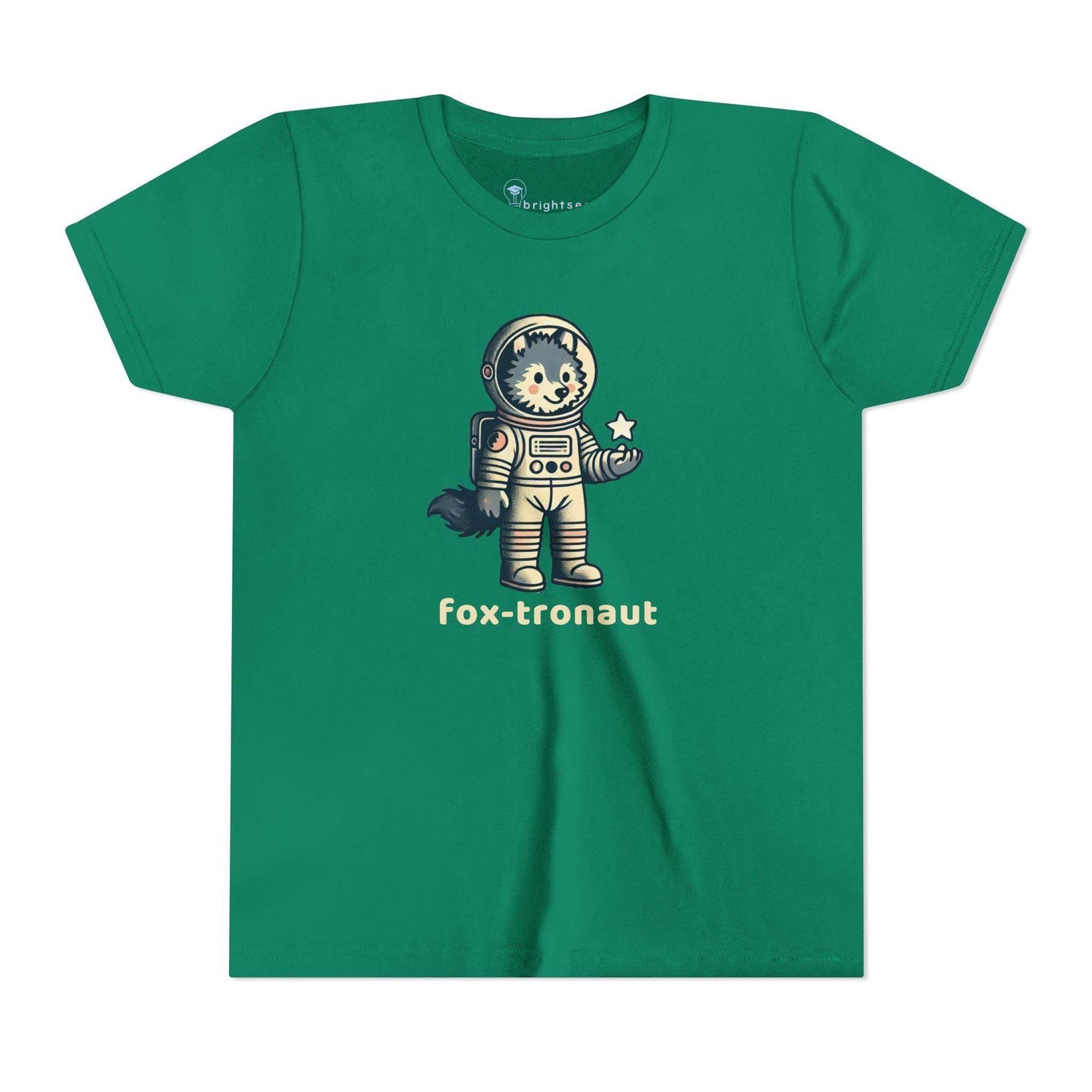 Fox-tronaut - Youth Short Sleeve - Brightsee