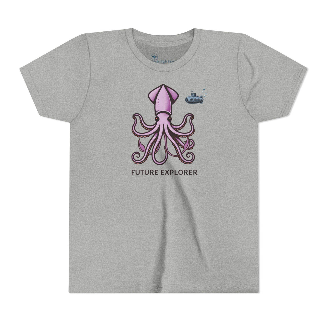 Future Explorer Squid - Youth Short Sleeve - Brightsee