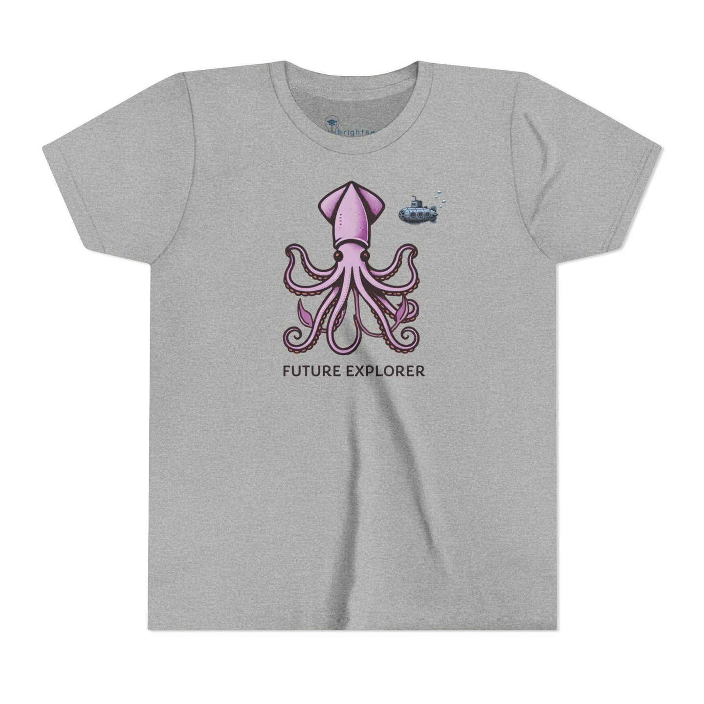 Future Explorer Squid - Youth Short Sleeve - Brightsee