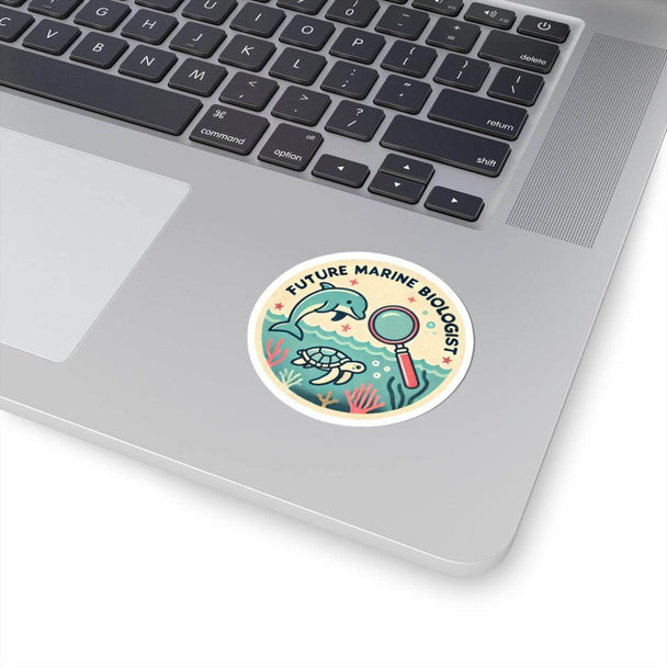 Future Marine Biologist Kiss-Cut Stickers - Brightsee