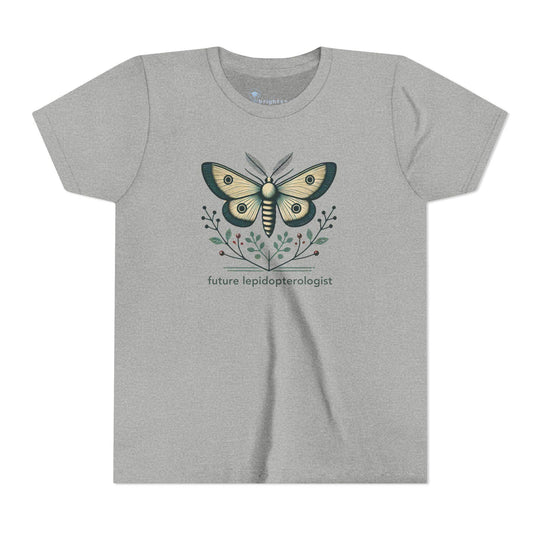 Future Lepidopterologist Moth - Youth Short Sleeve - Brightsee