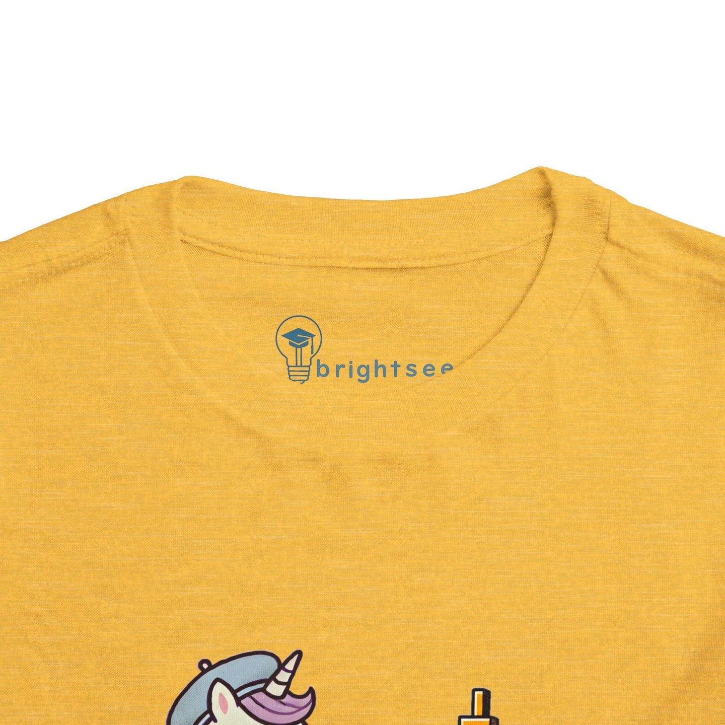 Painting Unicorn - Toddler Short Sleeve - Brightsee