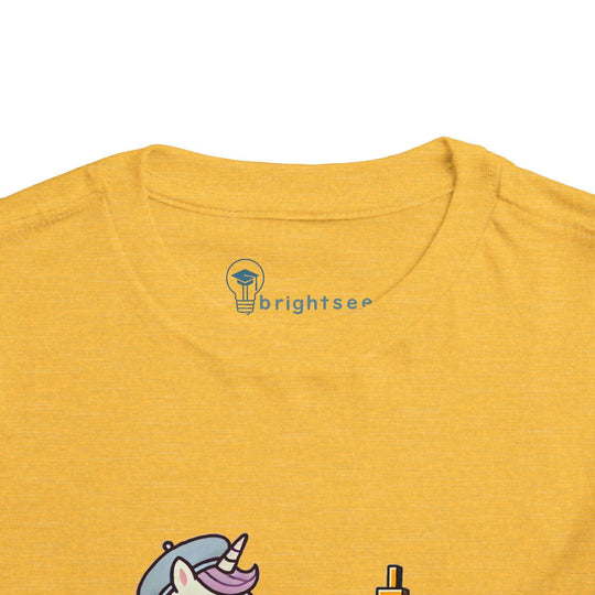 Painting Unicorn - Toddler Short Sleeve - Brightsee