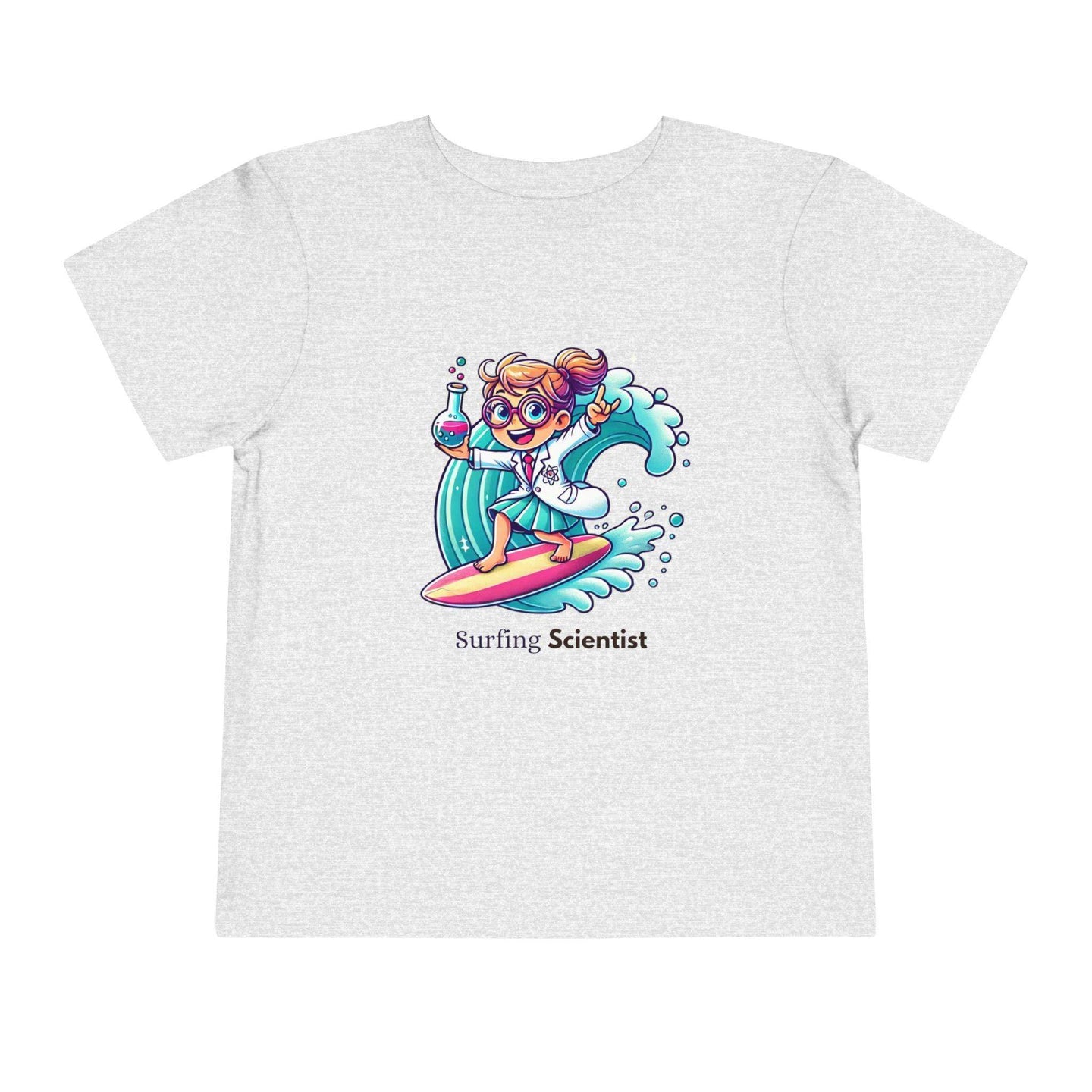 Surfing Scientist Hang Ten - Toddler Short Sleeve - Brightsee
