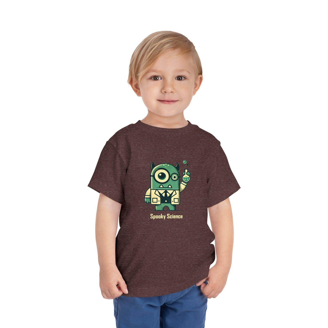 Spooky Science - Monster - Toddler Short Sleeve - Brightsee