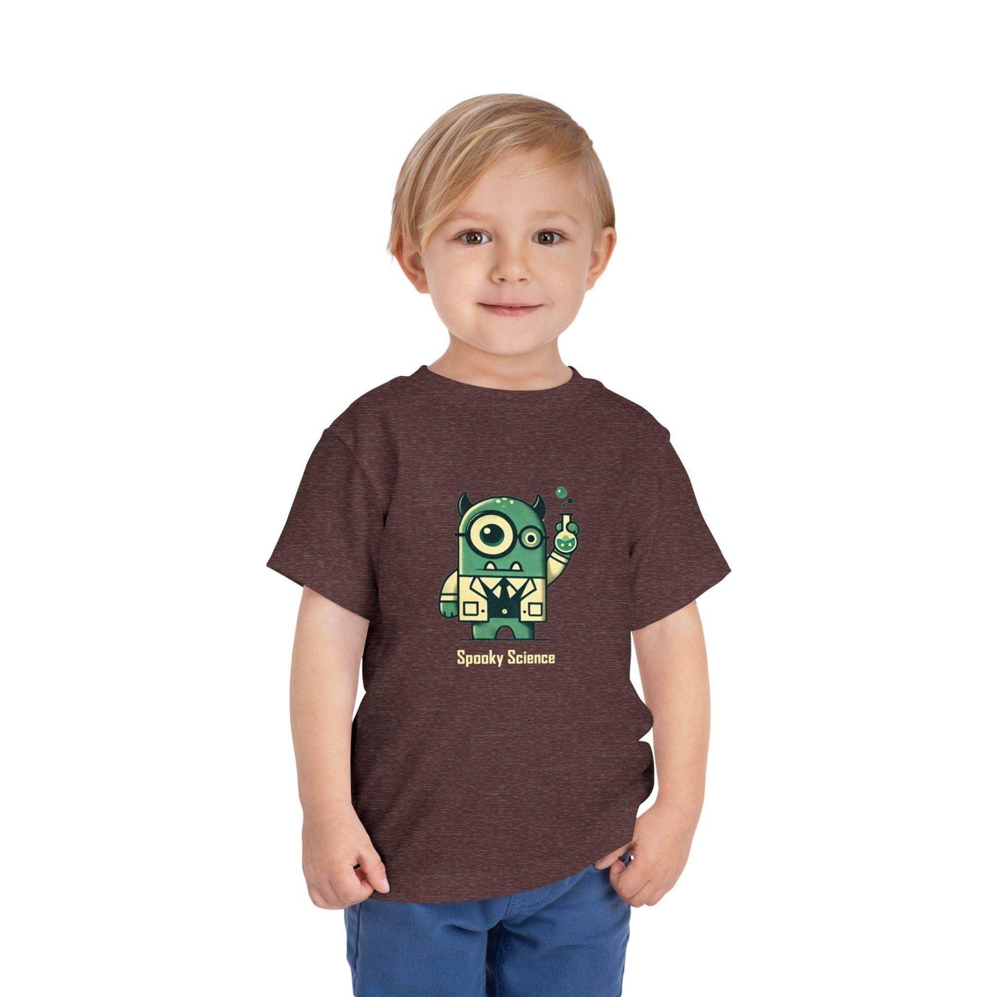 Spooky Science - Monster - Toddler Short Sleeve - Brightsee