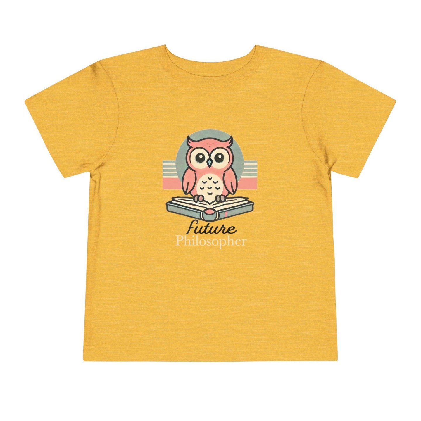 Future Philosopher Owl - Toddler Short Sleeve - Brightsee