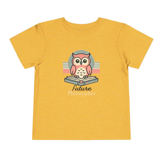 Future Philosopher Owl - Toddler Short Sleeve - Brightsee