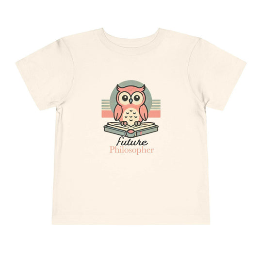 Future Philosopher Owl - Toddler Short Sleeve - Brightsee