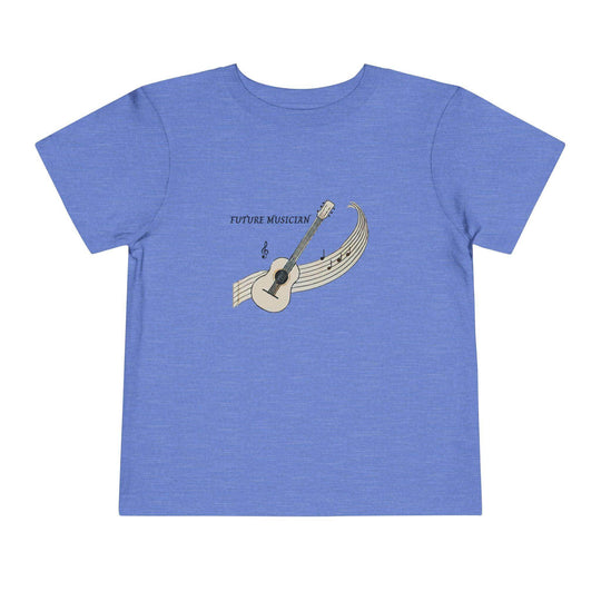 Future Musician Guitar - Toddler Short Sleeve - Brightsee