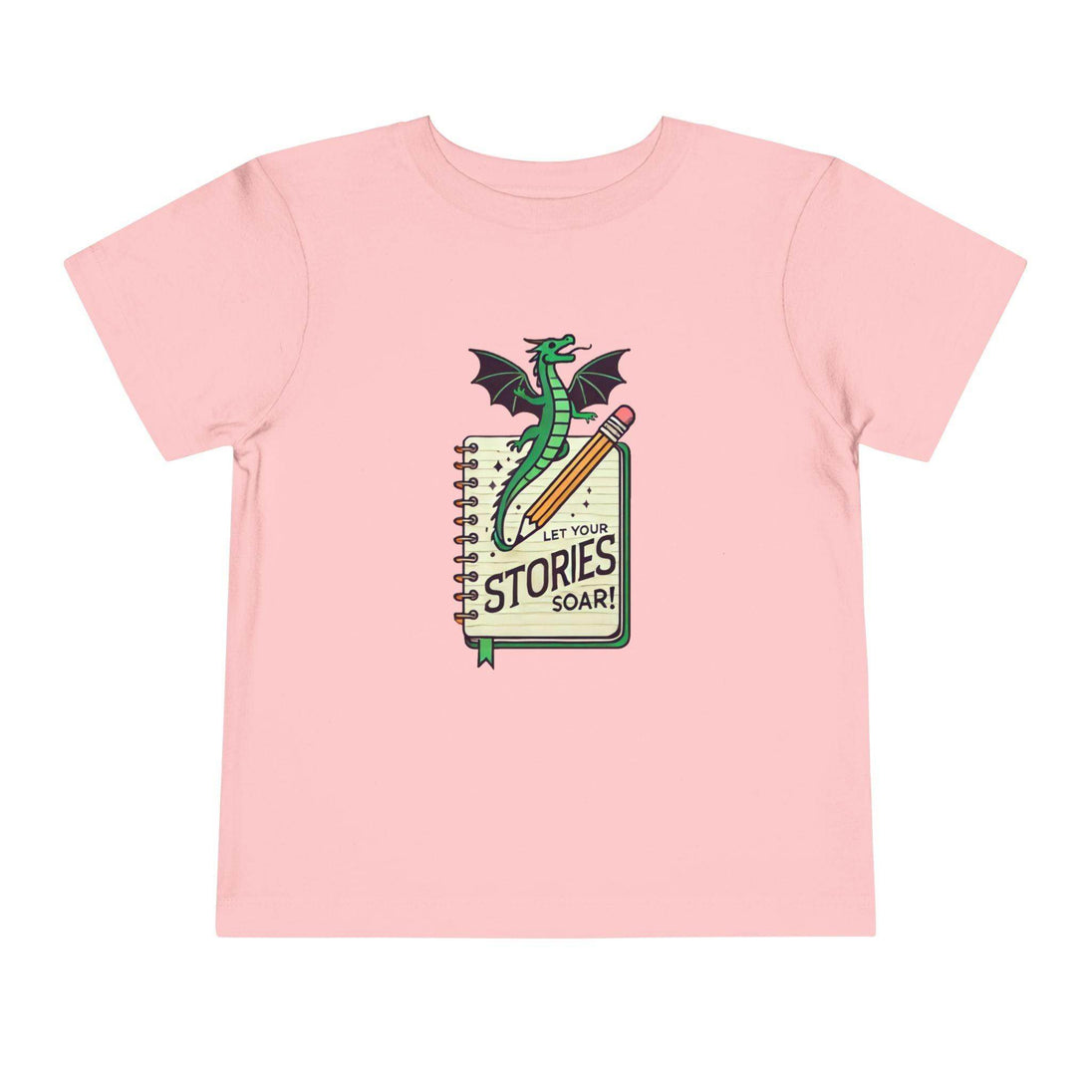 Let Your Stories Soar - Dragon - Toddler Short Sleeve - Brightsee