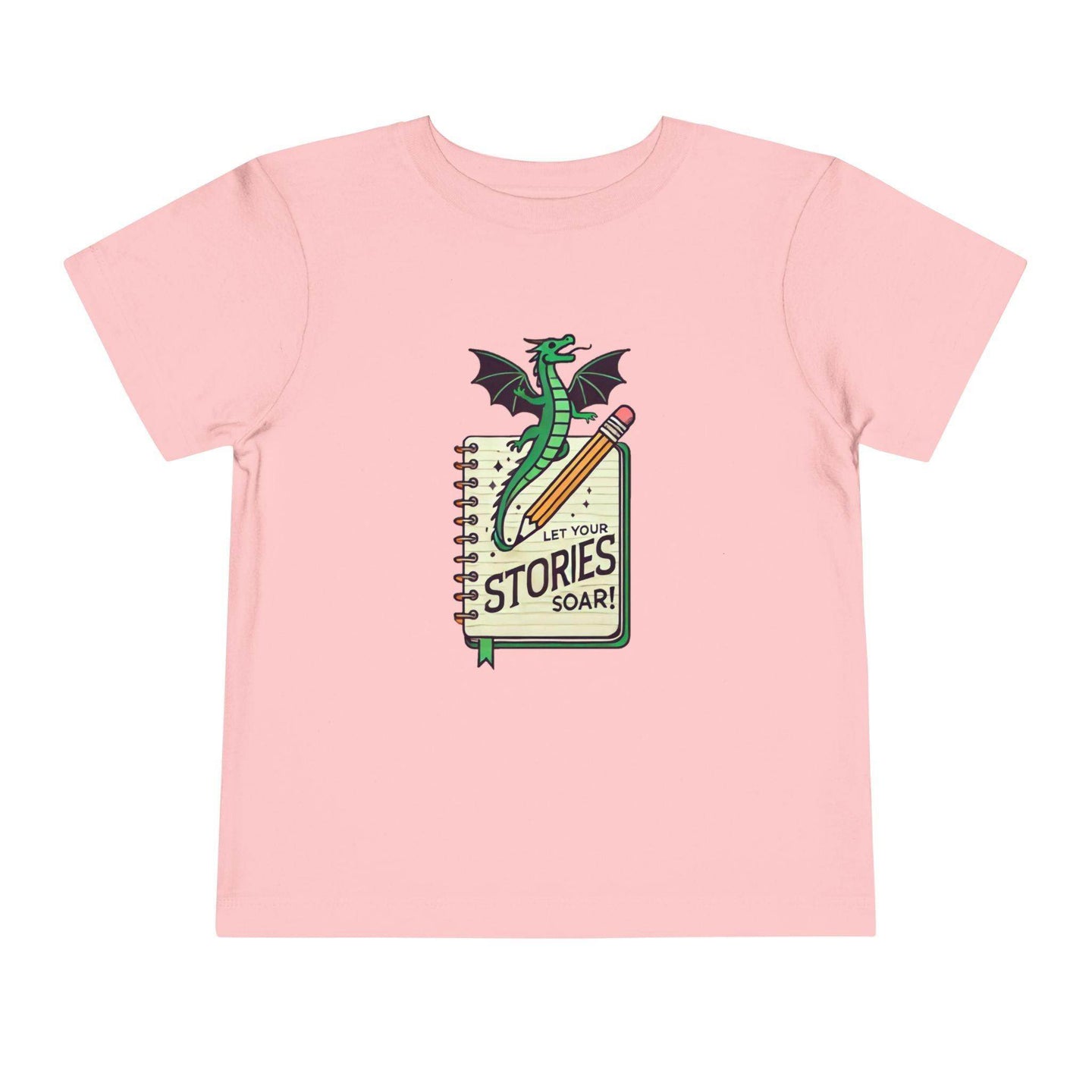 Let Your Stories Soar - Dragon - Toddler Short Sleeve - Brightsee