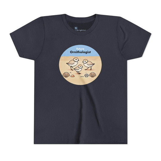 Future Ornithologist Plover - Youth Short Sleeve - Brightsee