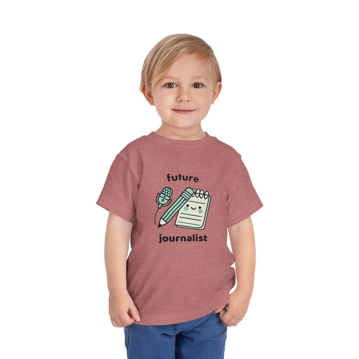 Future Journalist Cute - Toddler Short Sleeve - Brightsee