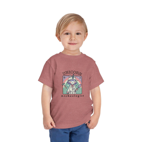Unicorn Archeologist - Toddler Short Sleeve - Brightsee