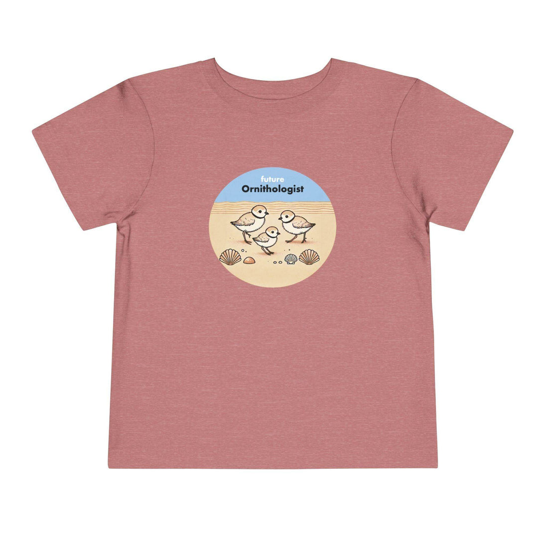 Future Ornithologist Plover - Toddler Short Sleeve - Brightsee