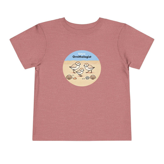 Future Ornithologist Plover - Toddler Short Sleeve - Brightsee
