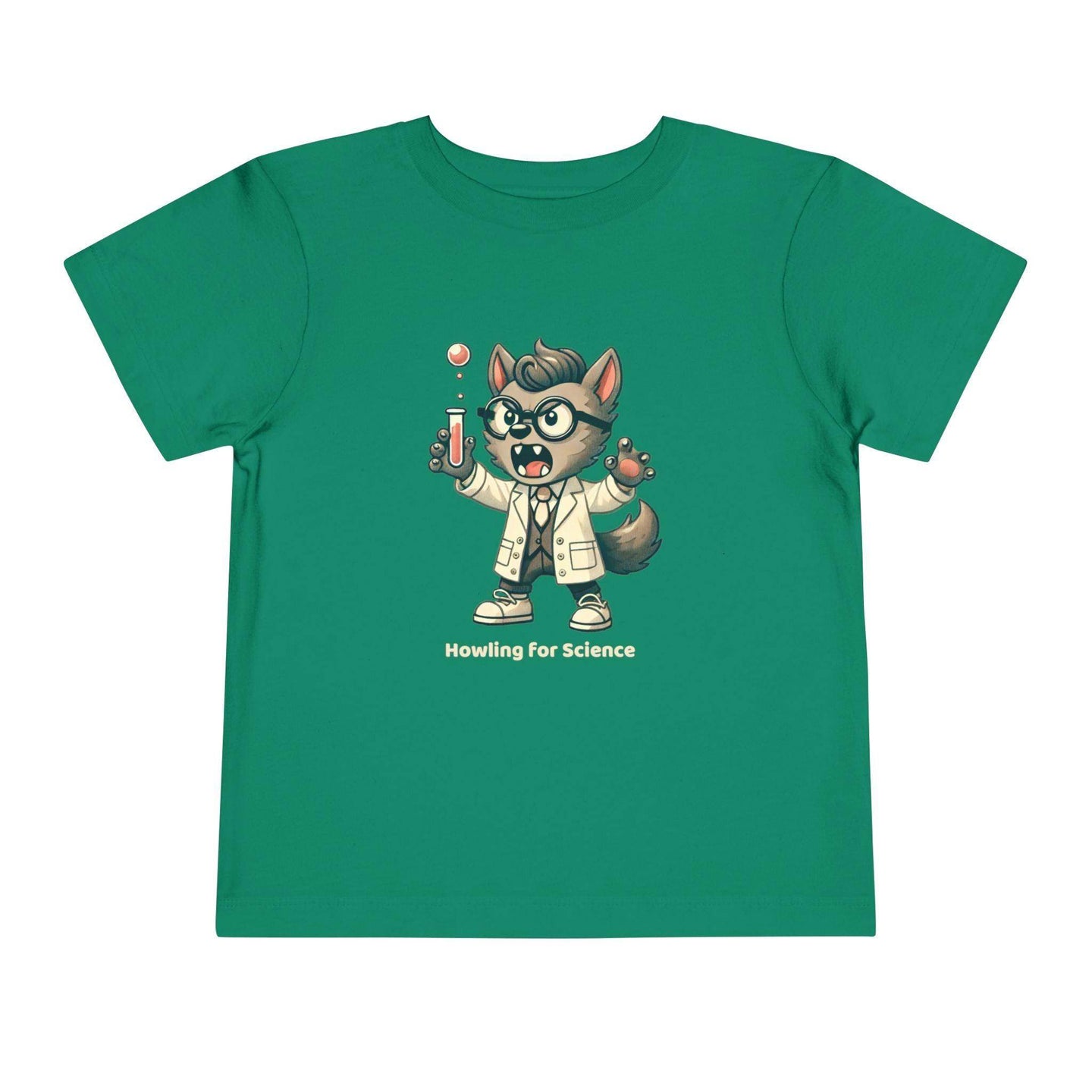 Howling for Science - Toddler Short Sleeve - Brightsee