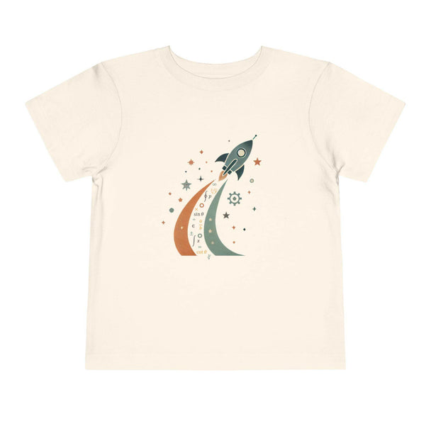 Math Spaceship - Toddler Short Sleeve - Brightsee