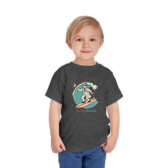 Surfing Scientist - Toddler Short Sleeve - Brightsee