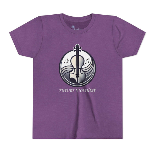 Future Violinist - Youth Short Sleeve - Brightsee