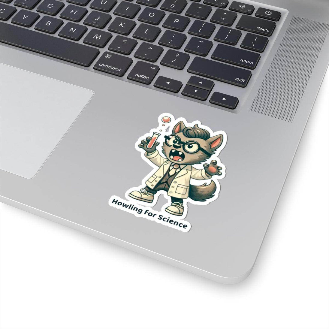 Howling for Science Kiss-Cut Stickers - Brightsee