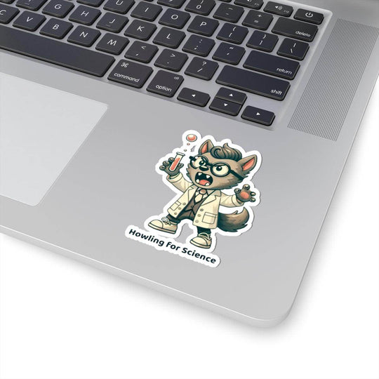 Howling for Science Kiss-Cut Stickers - Brightsee