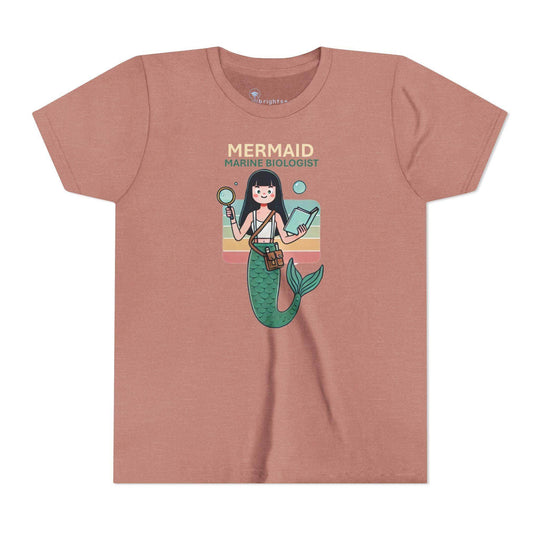 Mermaid Marine Biologist - Youth Short Sleeve - Brightsee