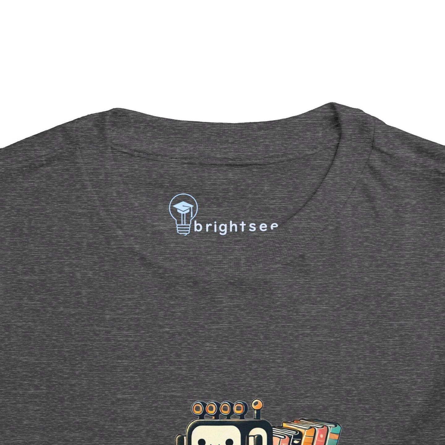 Book Delivery Bulldozer - Toddler Short Sleeve - Brightsee